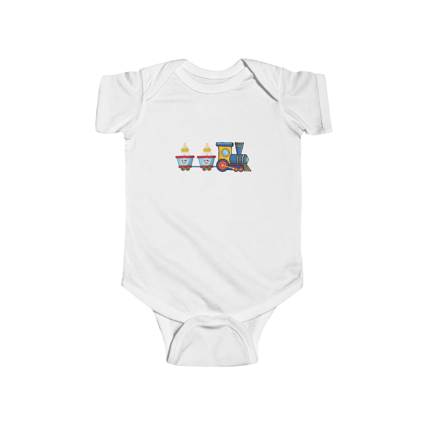 Baby Train Bodysuit - Infant Onesie