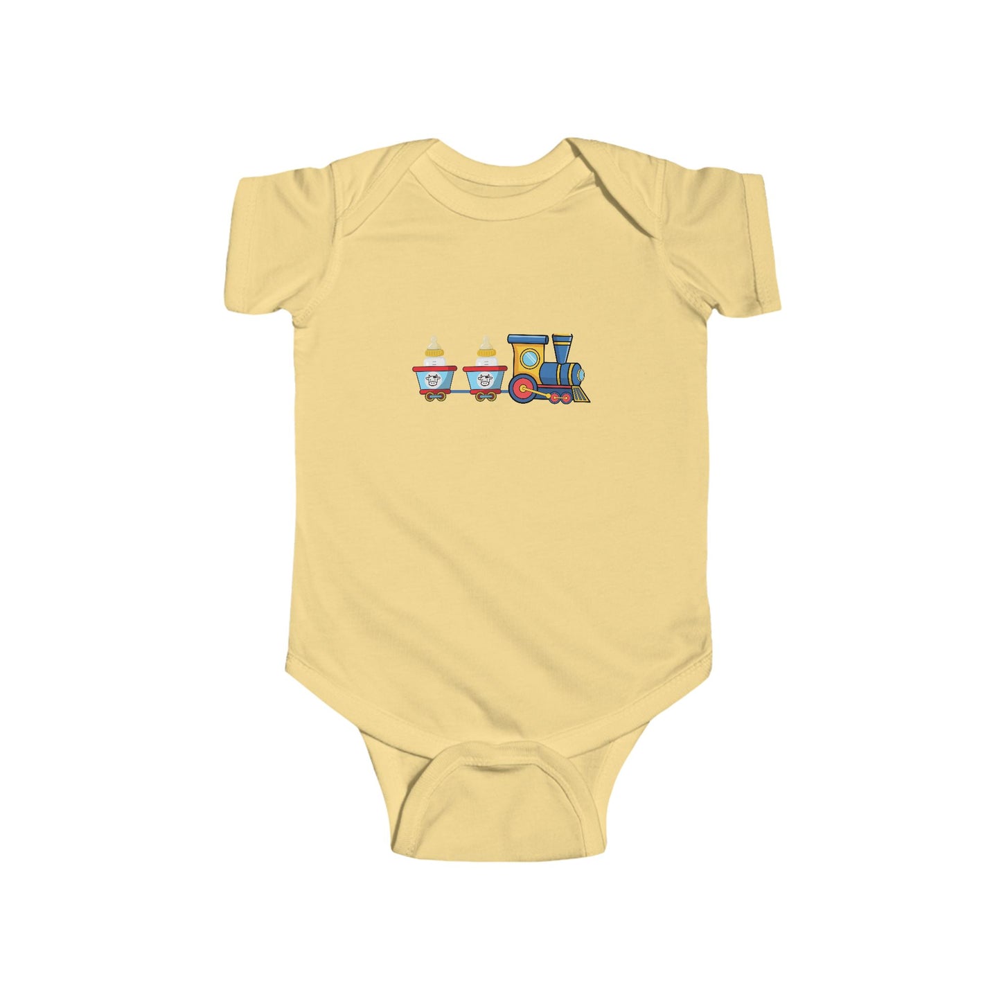 Baby Train Bodysuit - Infant Onesie