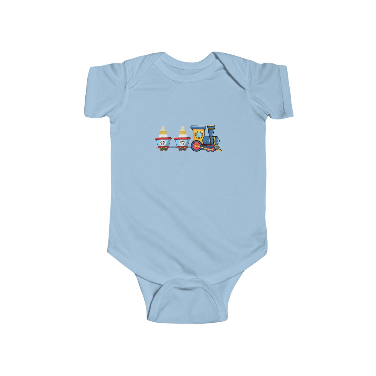 Baby Train Bodysuit - Infant Onesie