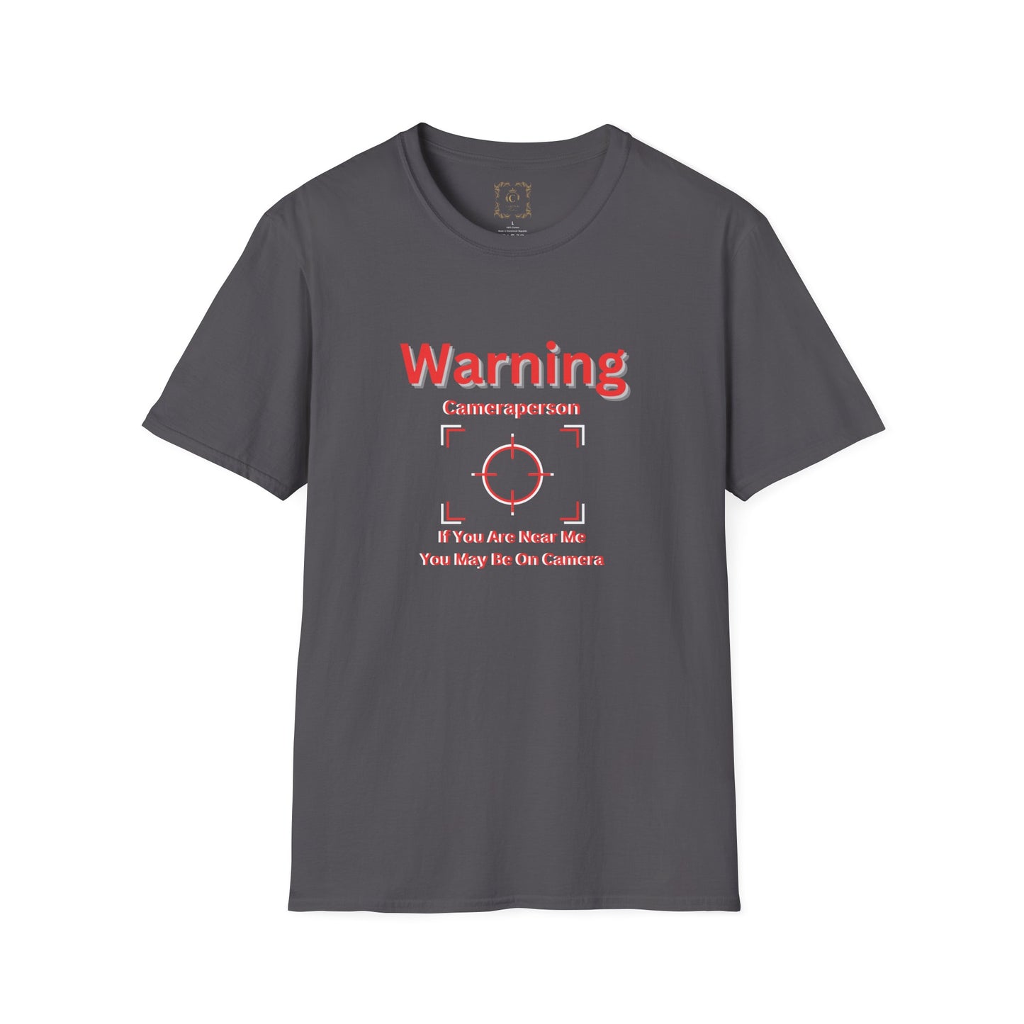 Warning Cameraperson T-Shirt