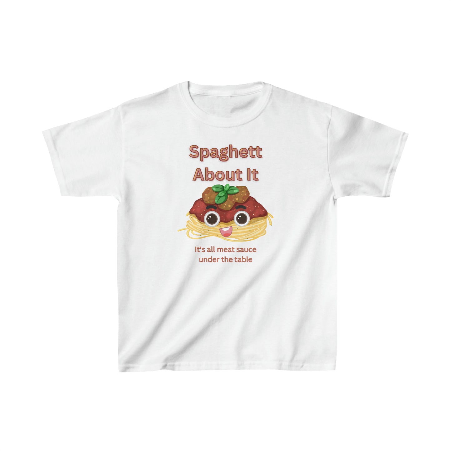 Spaghett About It Childrens Tee