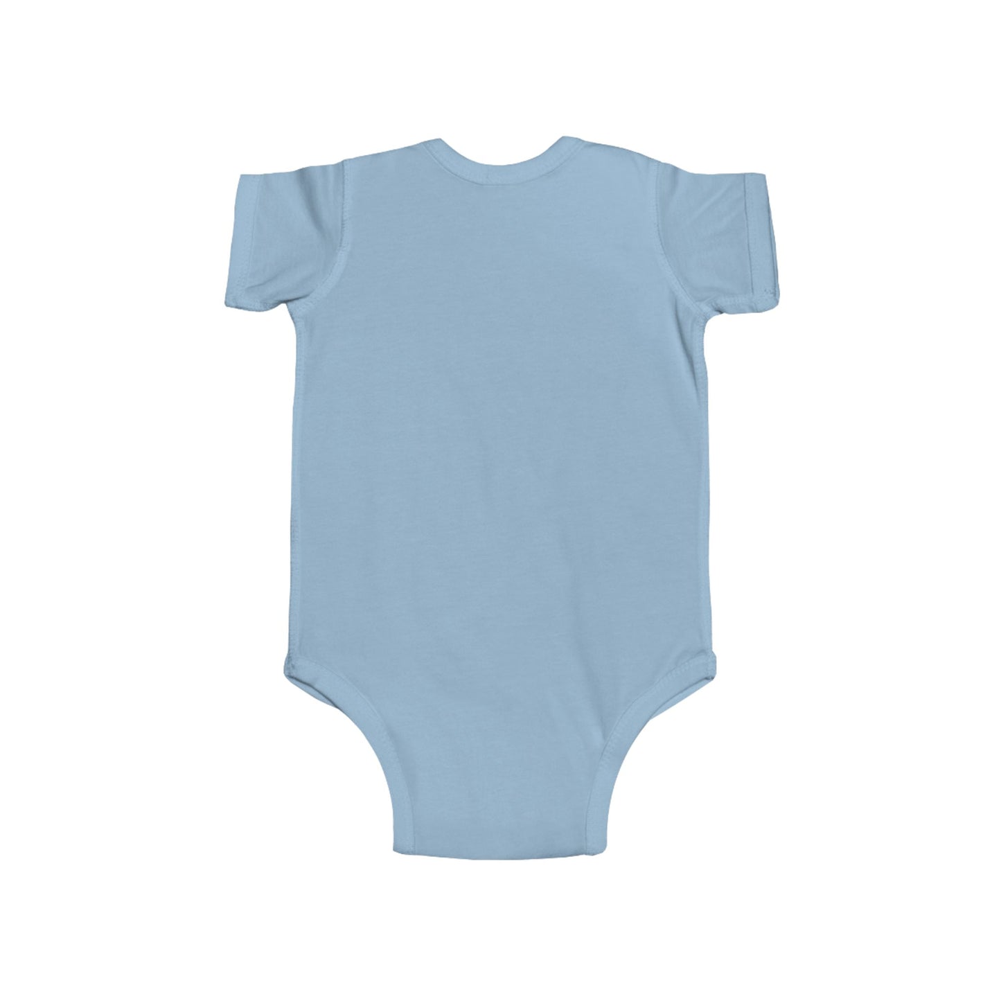 Baby Bodysuit with Cute Cow Bottle Graphic