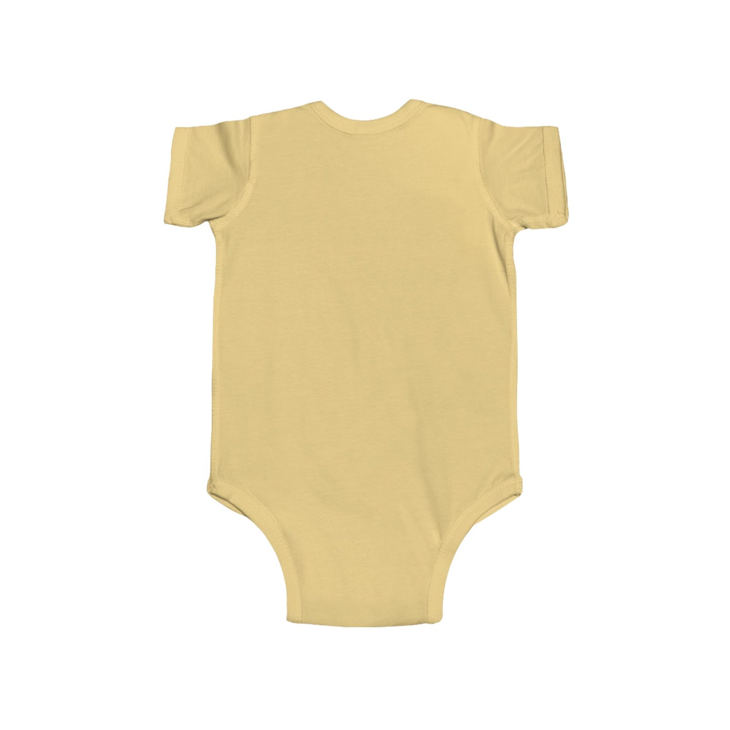 Baby Bodysuit with Cute Cow Bottle Graphic